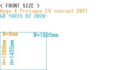 #Aygo X Prologue EV concept 2021 + GR YARIS RZ 2020-